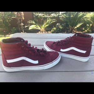 Burgundy Ski H8 Vans